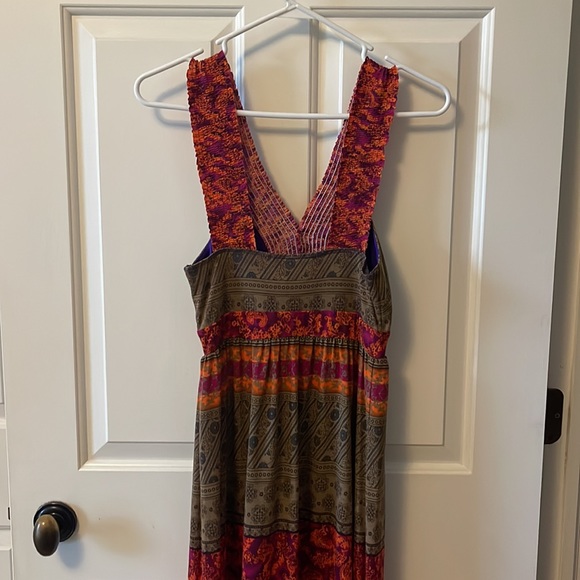 Blu Heaven Multicolor Maxi Dress, size Small - Picture 4 of 4